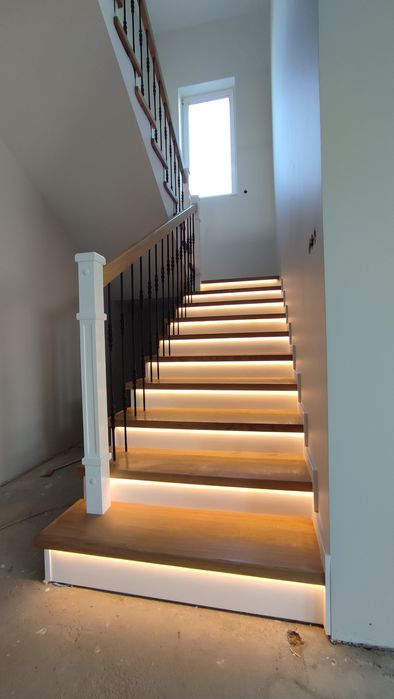 Schody dębowe, Schody drewniane