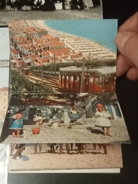 Belo conjunto de postais vintage da Nazaré