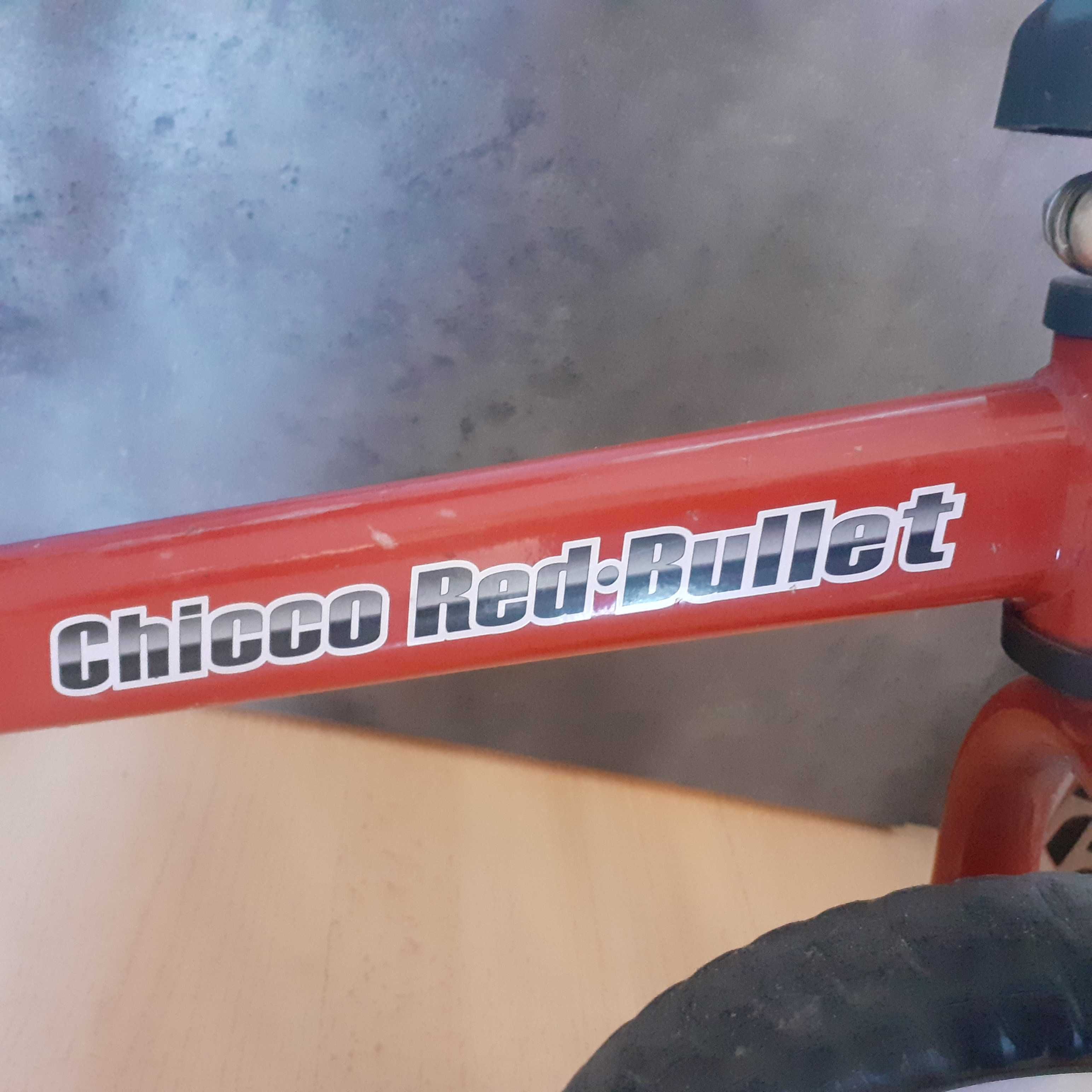 Chicco red bullet rower biegowy