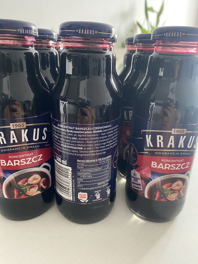 Barszcz koncentrat krakus 300 ml x9 szt