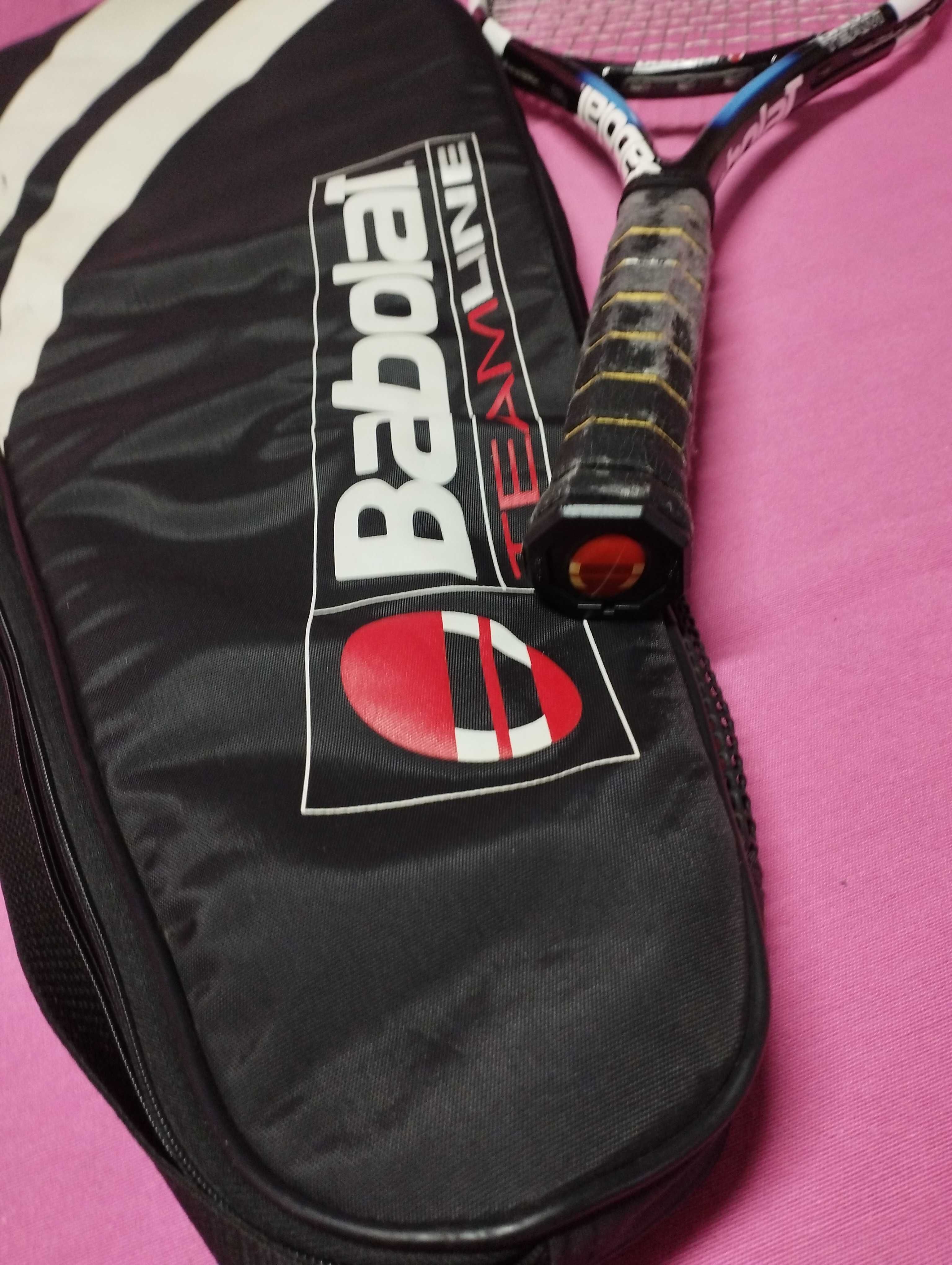 Raquete de tênis com saco Babolat Pure drive team