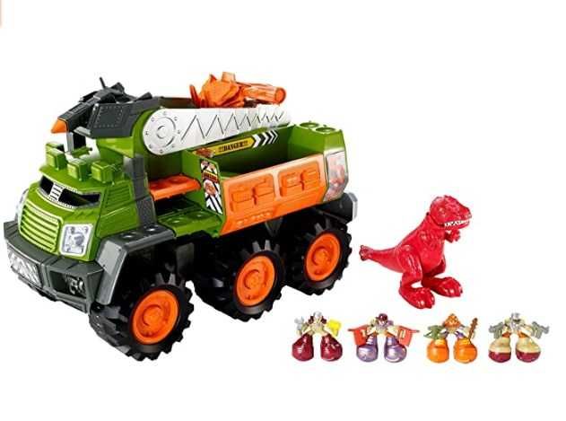 Машинка Matchbox Big Boots Bootlandia Dino