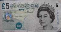 5 фунтов стерлингов Великобритания 2002 года