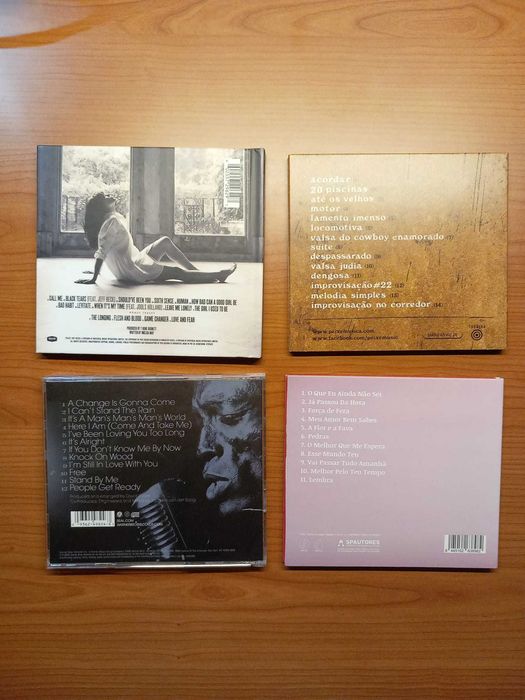 Lote cds música Portuguesa e Internacional