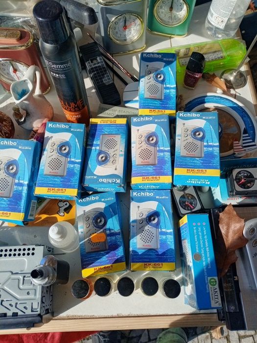 10 rádios portáteis novos