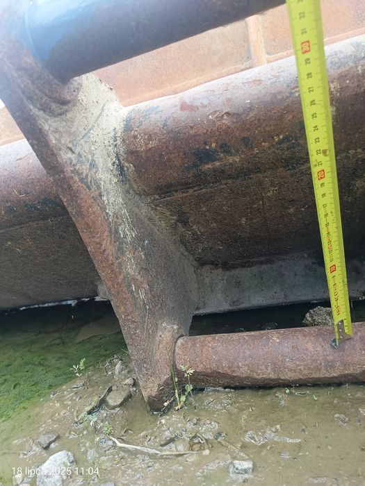 Łyżka skarpowa kopiącą