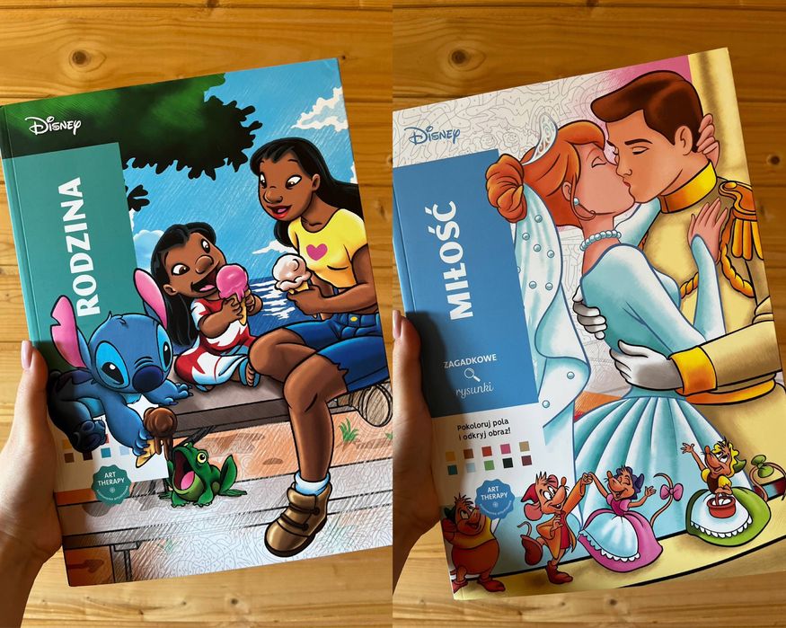 Оригінальні розмальовки Disney (Польське та Французьке видання)