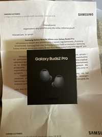 Nowe Sluchawki Galaxy Buds2 Pro