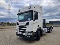 Scania R450/ 2019r/ RAMA BDF/ FULL LEDY/ FULL PODUSZKA/ BAKI 1100L/ KLIMA POSTOJOWA  R450/ Klima Postojowa/ Baki 1100L/ oś wleczona skrętna !