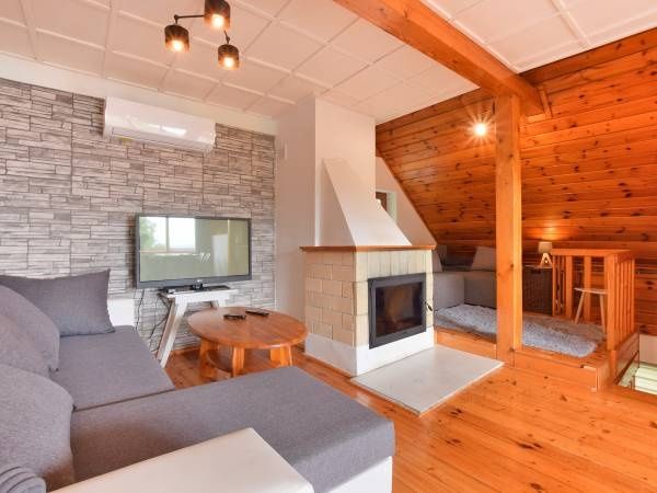 Domek dom w górach nad jeziorem do wynajęcia,sauna Międzybrodzie