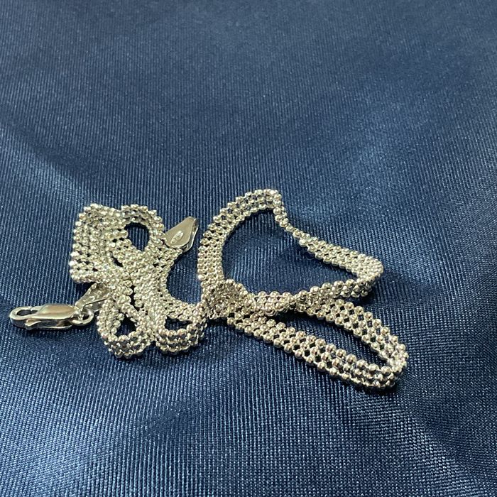 Fio colar prata 925 linda 43 cm