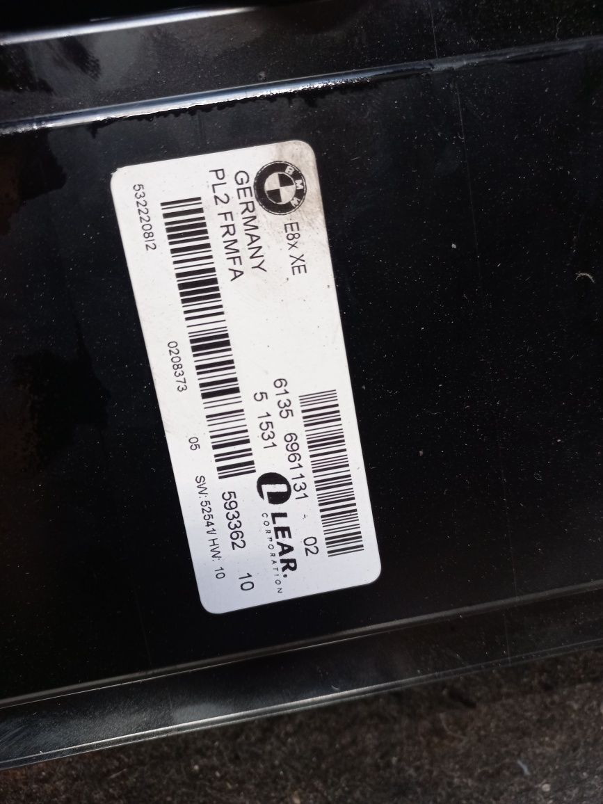 Zestaw startowy bmw e87 2.0 i n46b20b sterownik komputer moduł zegary