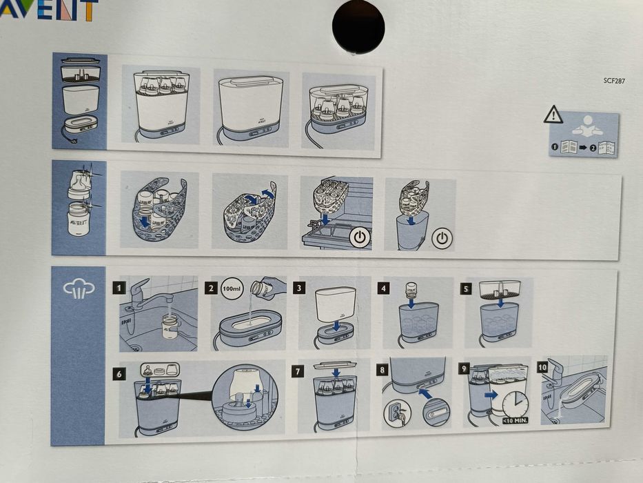 Esterilizador Philips Avent