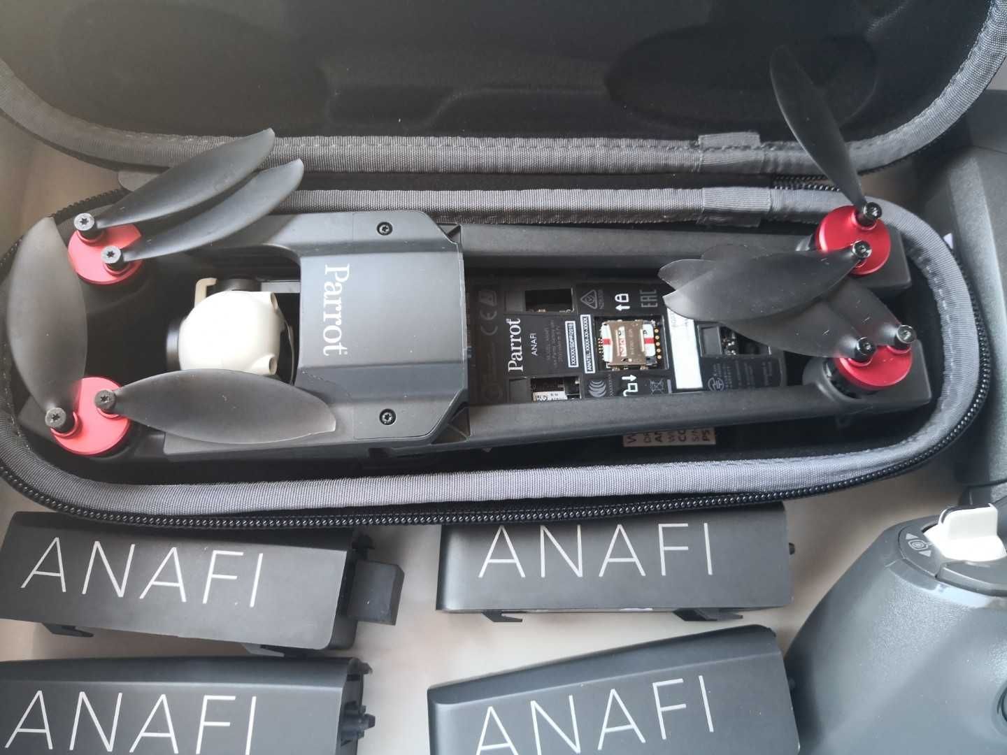 Troco-Drone Parrot Anafi FPV;Oculos;4baterias;2radios;mala;Ler anuncio