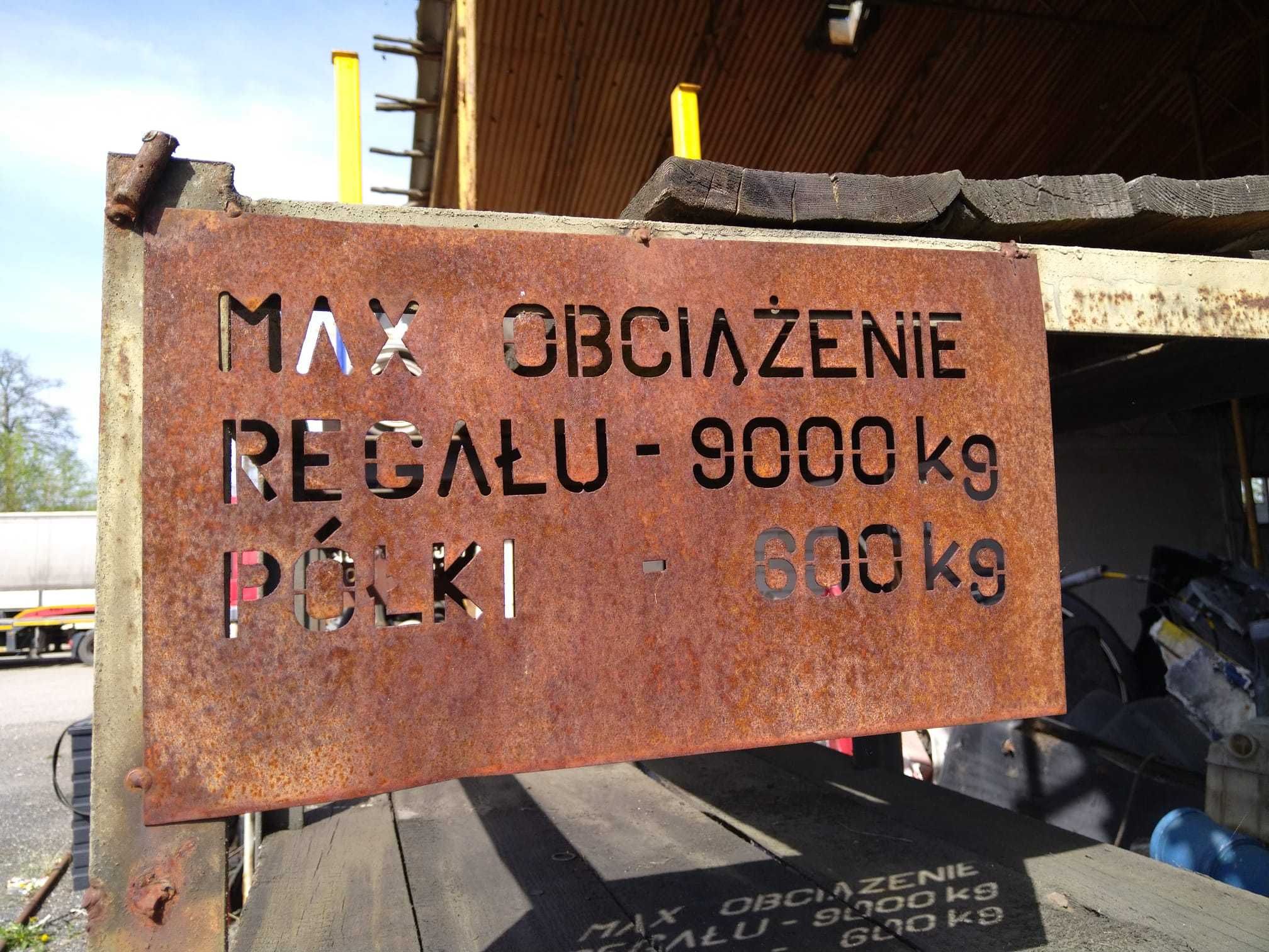 REGAŁY magazynowe stalowe mocne