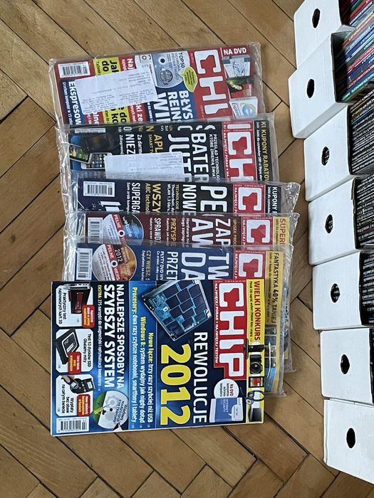 Chip - wielka kolekcja od 2001 do 2012 - 5zł/szt. bez CD