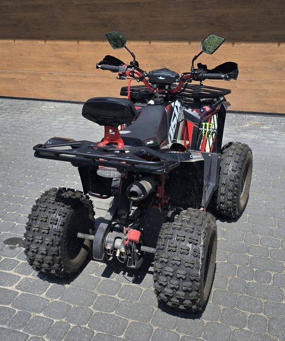 Quad AXIS Commander 125 cm3, automat, czerwony