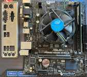 Bundle - Motherboard ASUS, CPU i3-9100f stock cooler e 8GB Ram