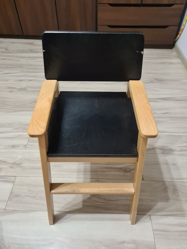Krzesełko wysokie dla dziecka 43x44x80