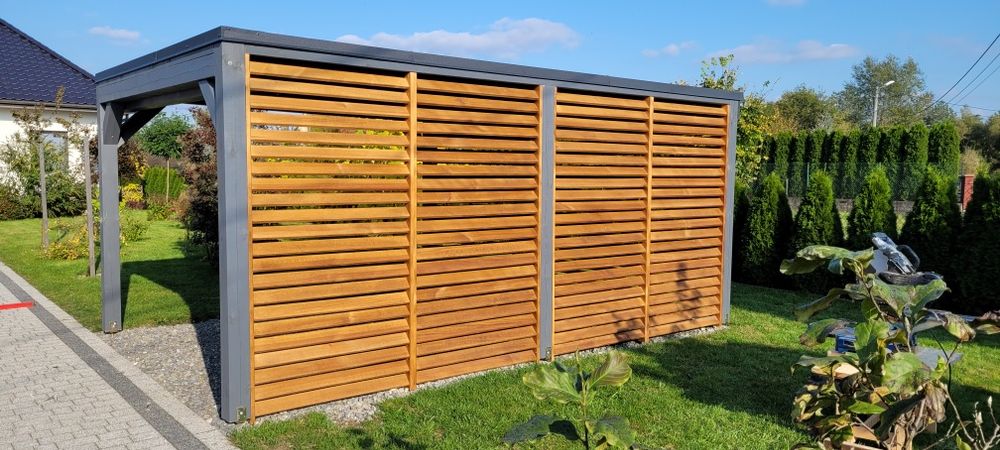 Wiata garażowa 3,5x 5,5 m "WG 04"