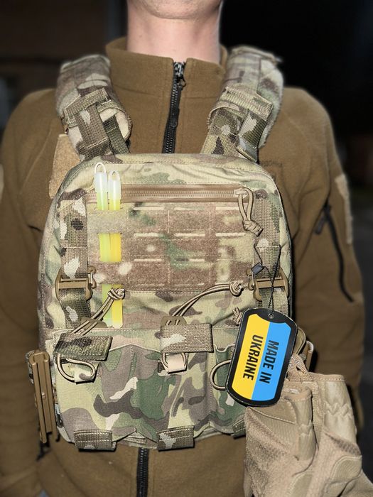 Плитоноска типу Plate Carrier M-Tac Cuirass QRS Gen. II - MultiCam