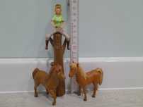 Zestaw Craze Bibi i Tina konie figurki jak Schleich Playmobil