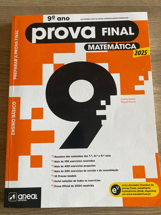 Livros escolares 9 ano livro da prova final de matemática