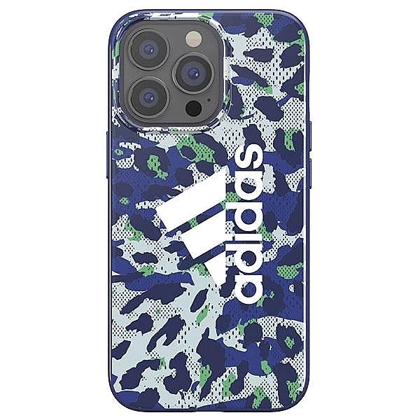 Etui Adidas OR SnapCase Leopard na iPhone 13 / iPhone 13 Pro - niebies
