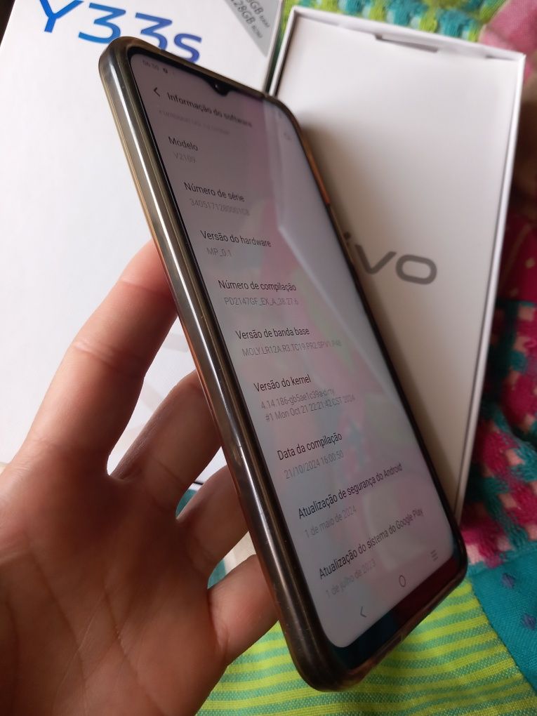 Telemóvel VIVO Y33s 128Gb ROM