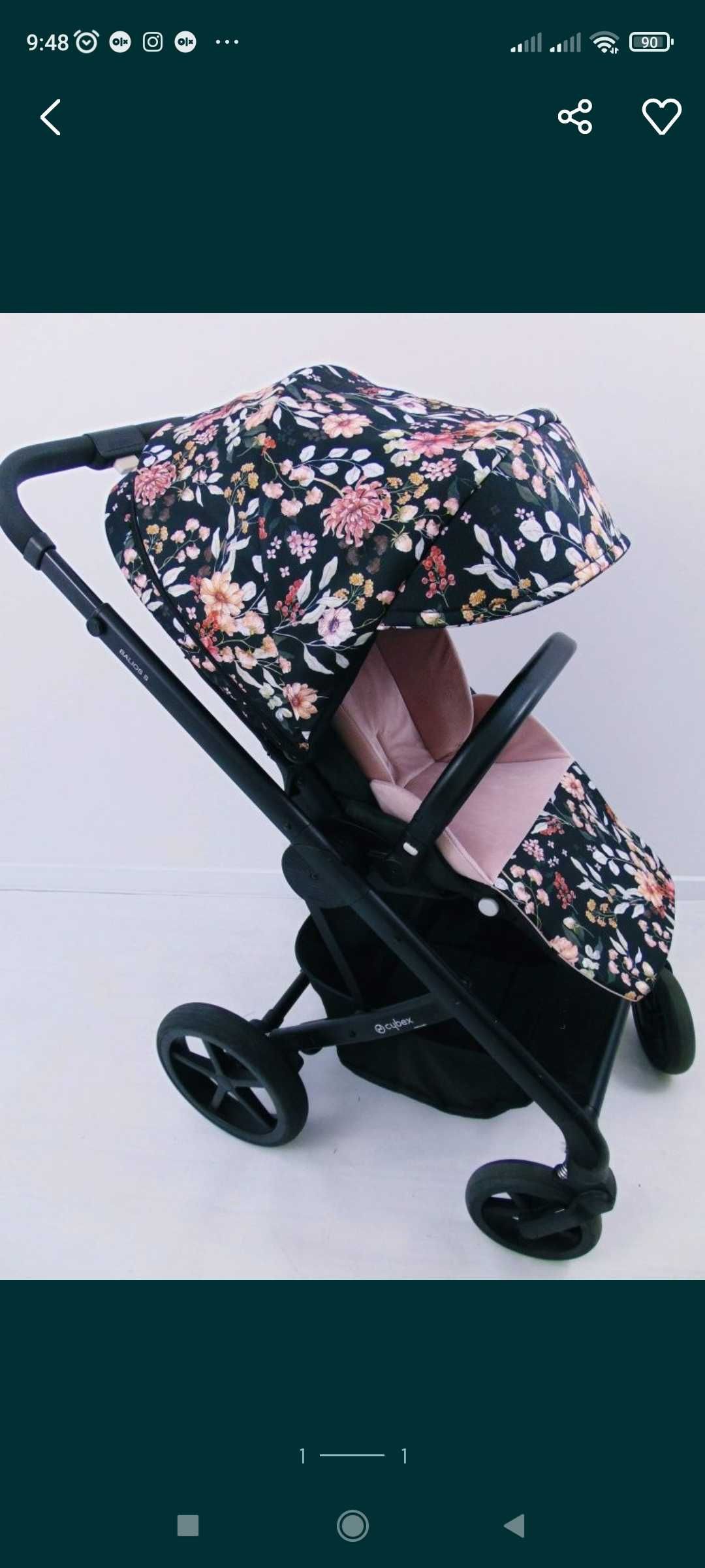 Wkładka do wózka Cybex Balios S/S Lux