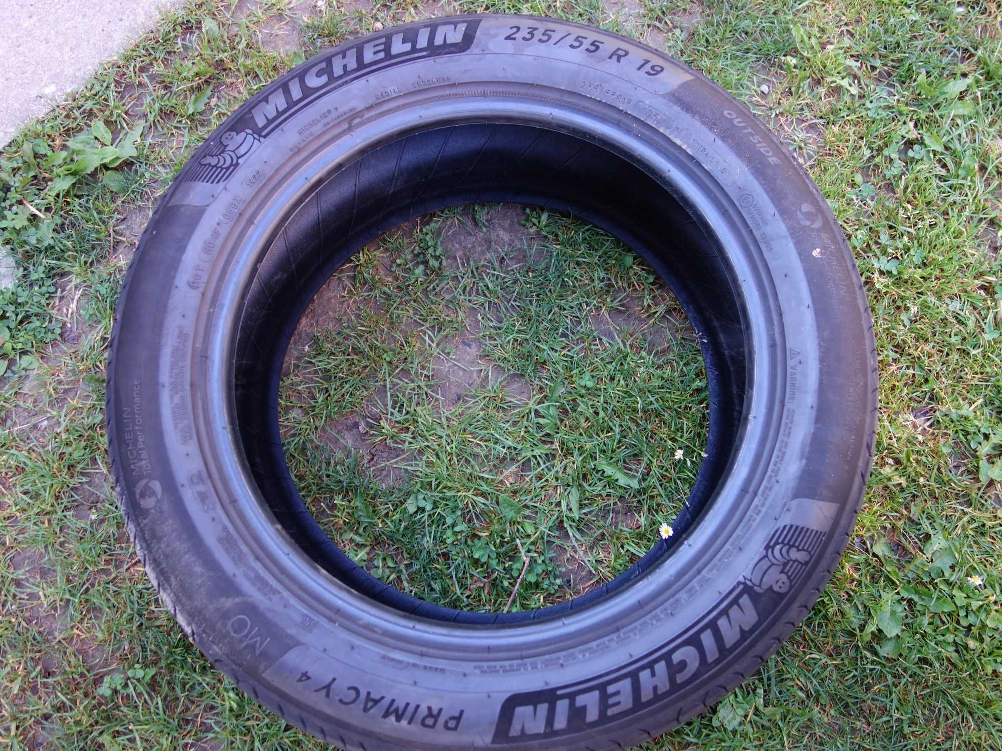 Opony MICHELIN 235/55/19 4 Sztuki 2022 rok Idealne