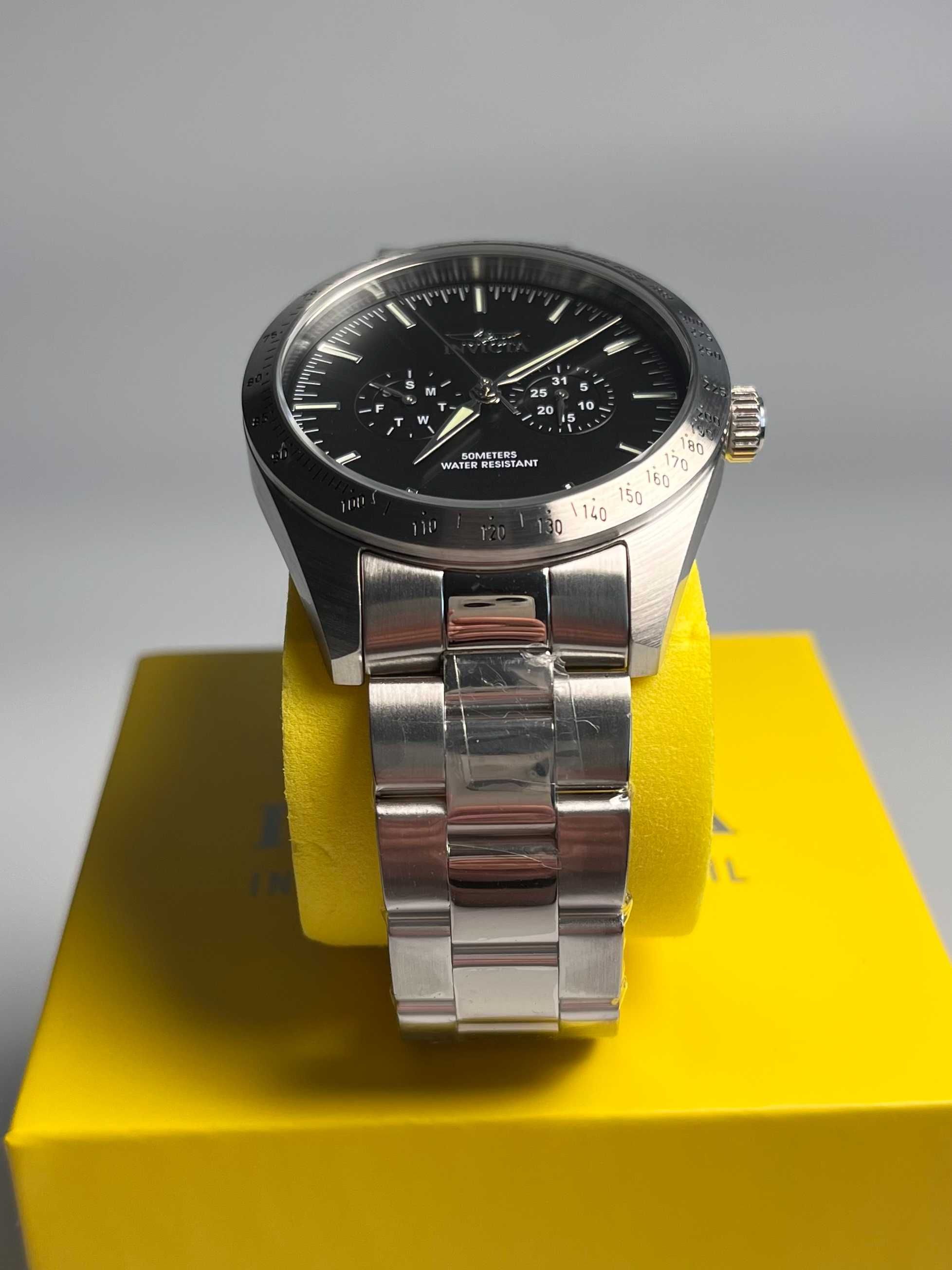 годинник Invicta 45974, нержавіюча сталь інвікта, часы инвикта Ø44мм