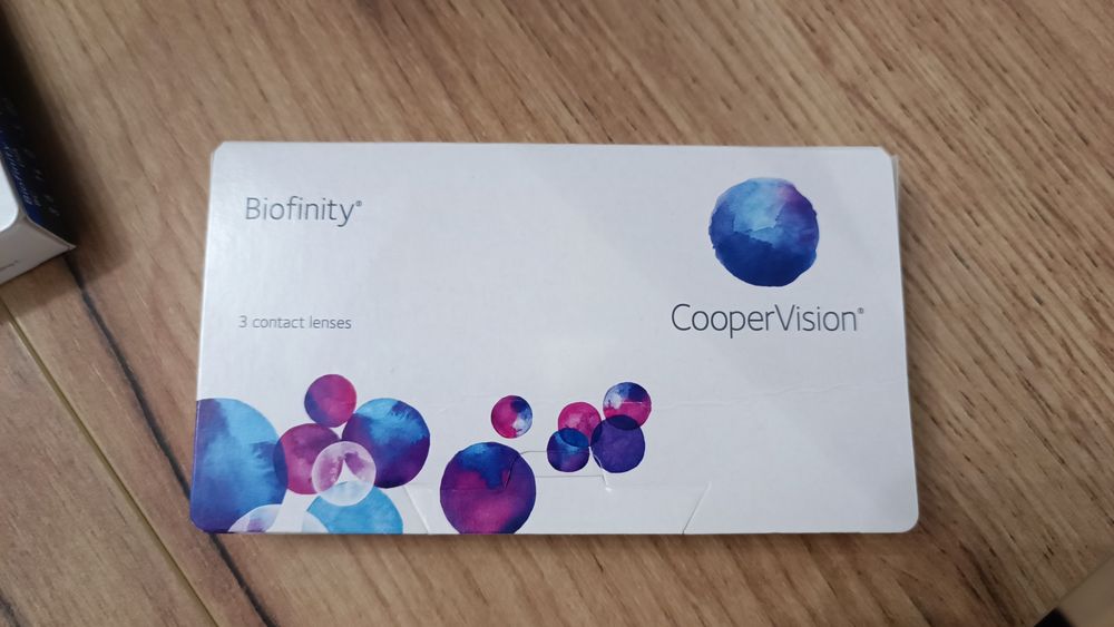Soczewki kontaktowe Biofinity CooperVision -5.25