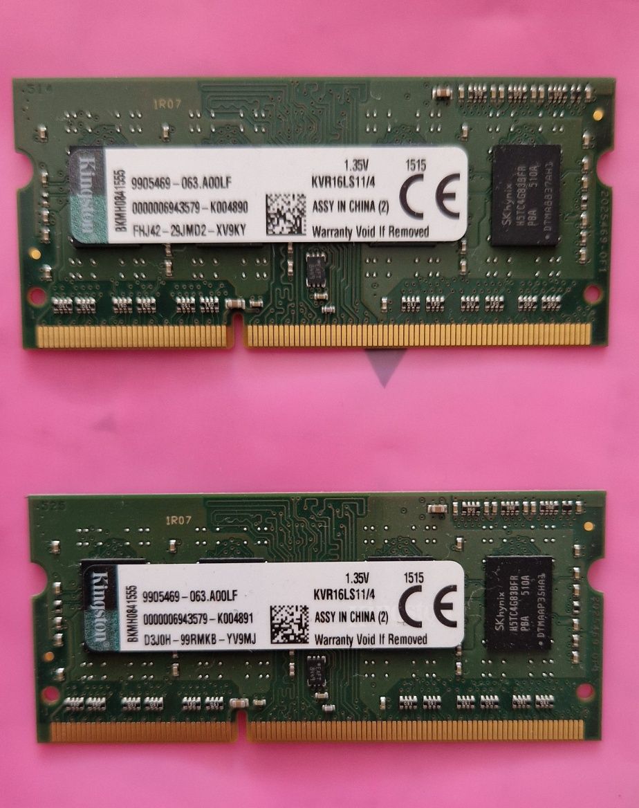 Pamięć RAM Kingston 2x4 GB DDRL3 - Synology