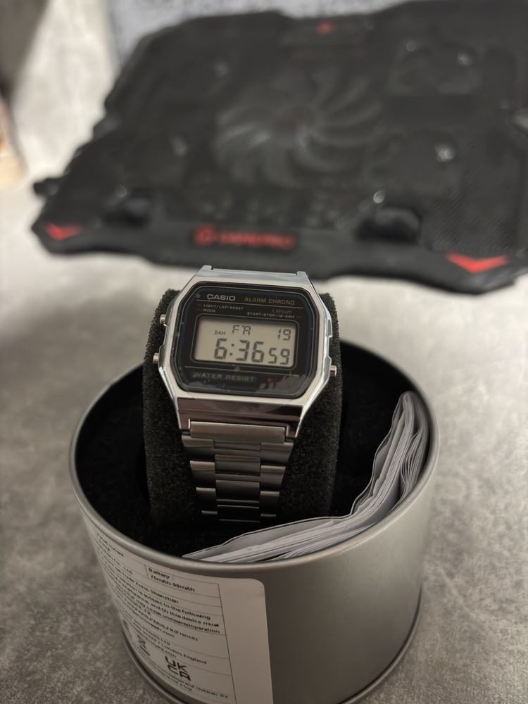 годиник casio A158WA-1DF