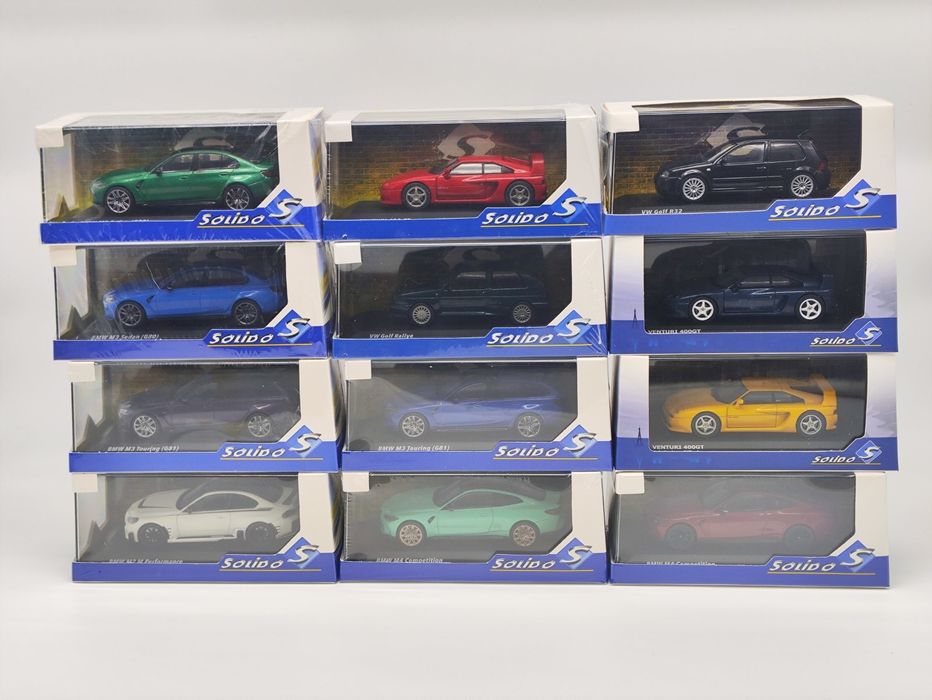 BMW M2.M3.M4 Volkswagen golf 4 , 2 honda маштабні моделі solido 1/43