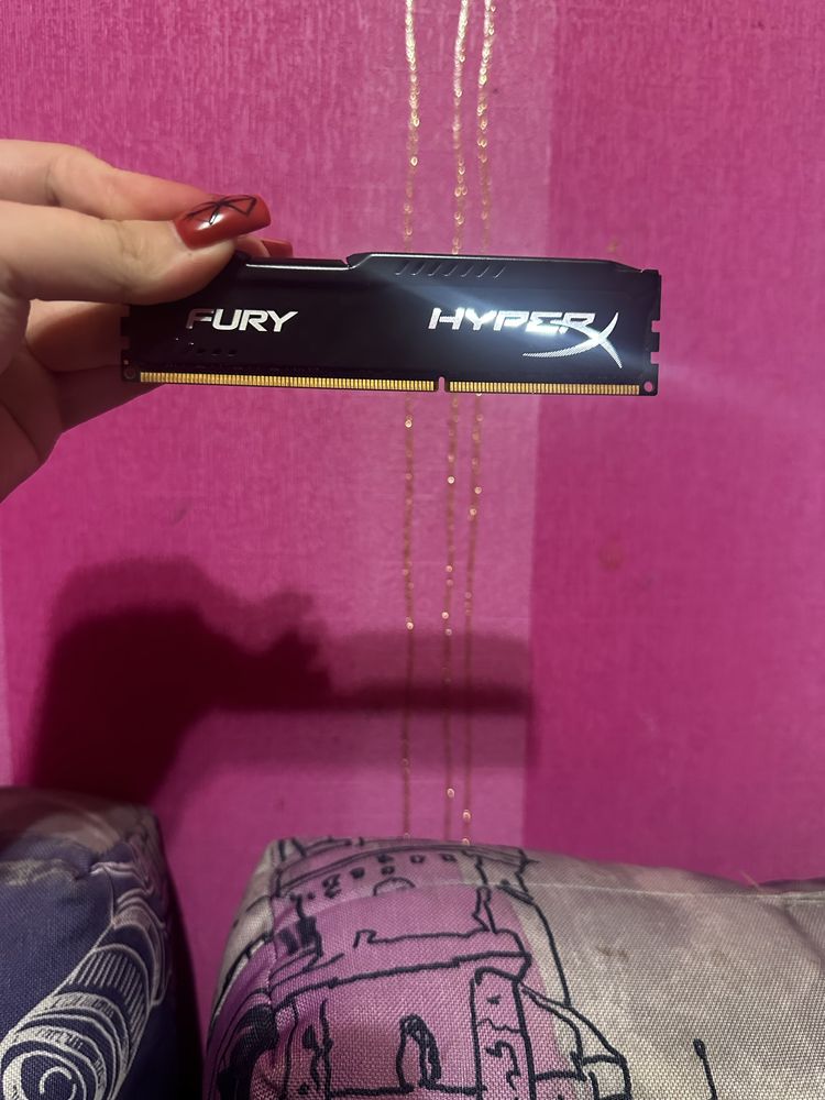 Оперативна памʼять Fury HYPERX 8gb DDR3