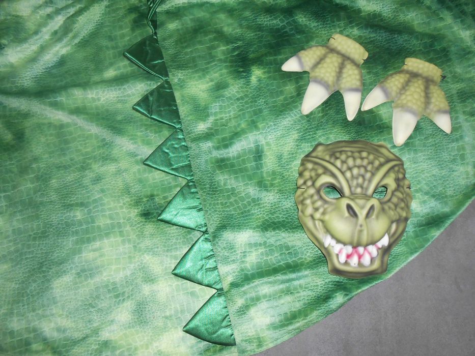 Strój karnawałowy Przebranie Smok Dinozaur