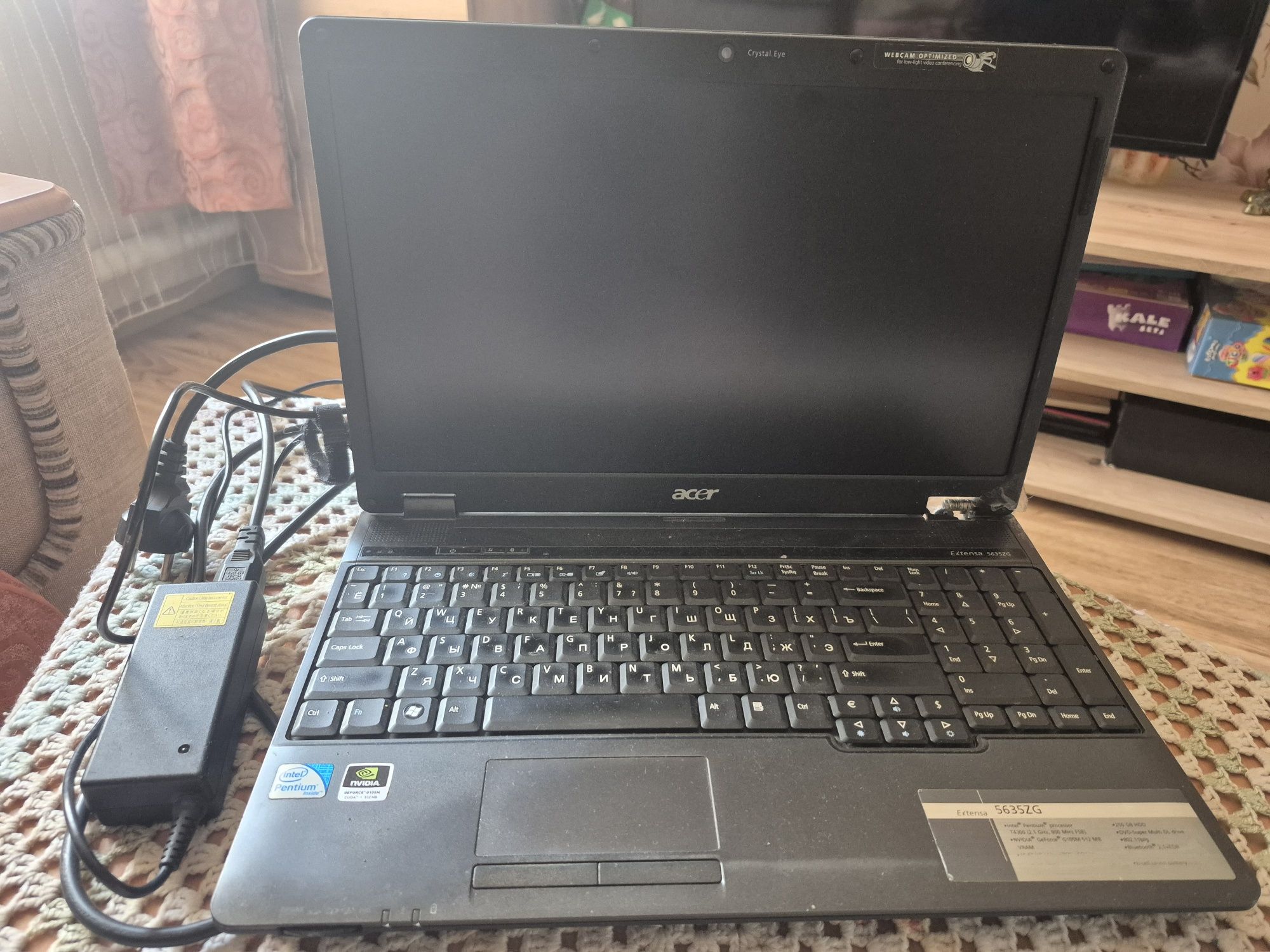 Ноутбук ASER EXTENSA 5375