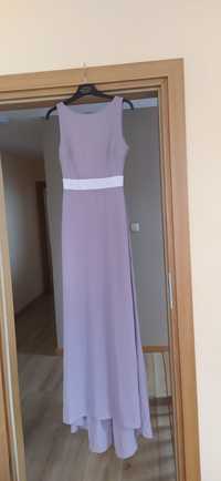 Nowa liliowa balowa wieczorowa suknia rozmiar 36