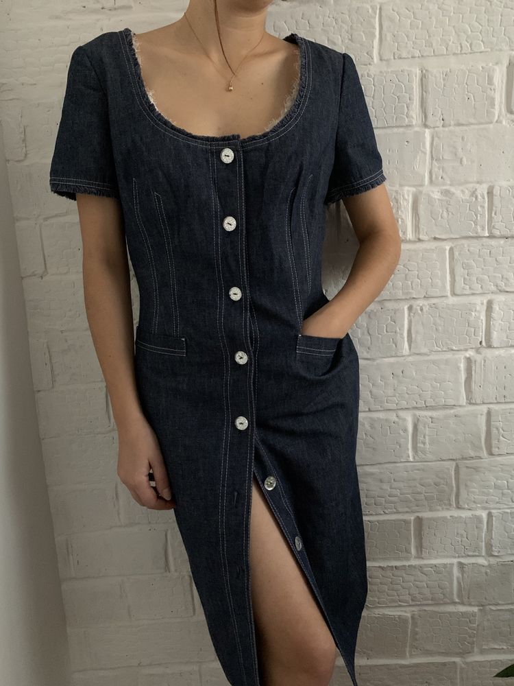 Трендове джинсове denim плаття Escada оригінал