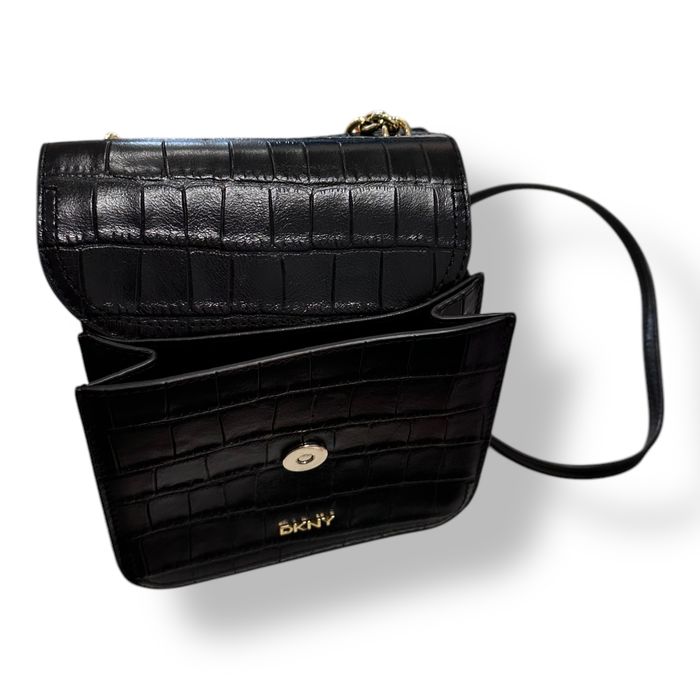 Torebka Dkny Czarna Z Łańcuszkiem