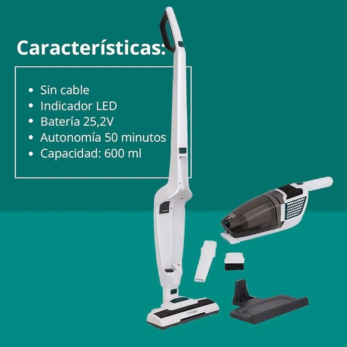 Aspirador vertical sem fio