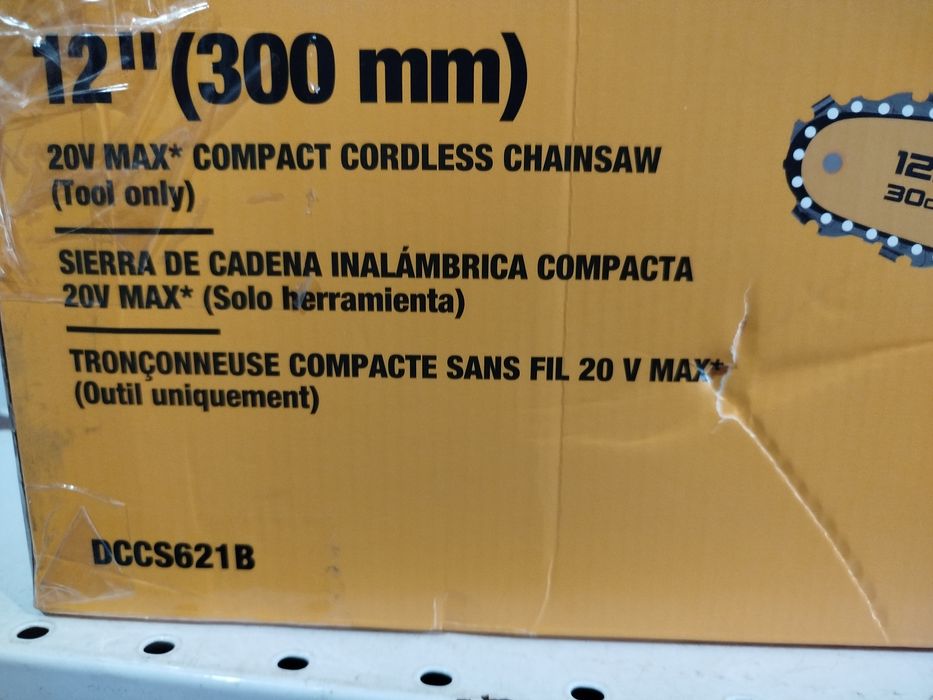 DeWalt DCCS621 20V Max компактна ланцюгова пилка 30 см Оригінал США