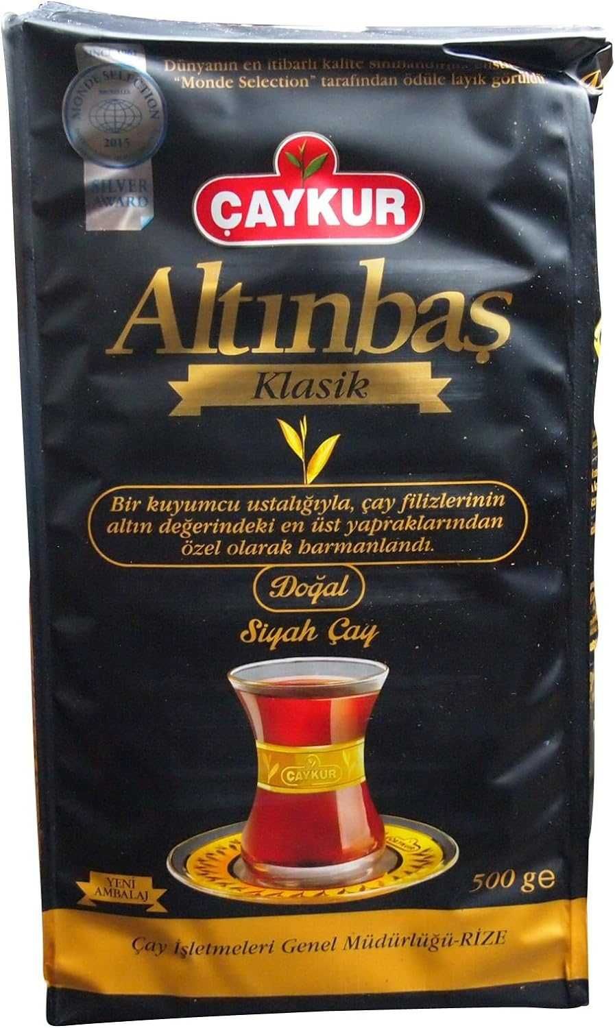 Турецкий чай Caykur Altinbas Turkish Black Tea - 500 грамм