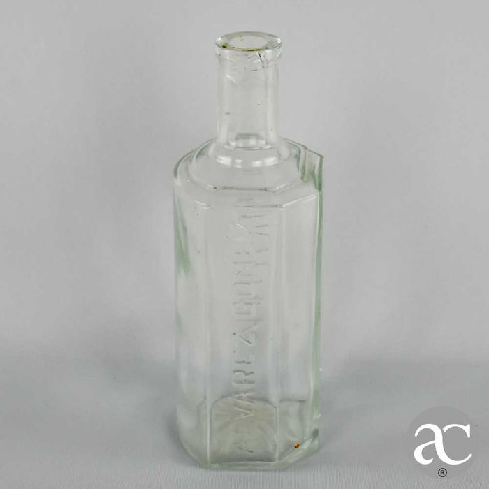 Garrafa em vidro antigo, Alvarez Gomez - Madrid