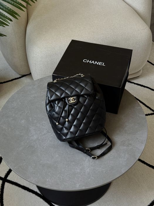 Рюкзак Chanel Urban Spirit Backpack in Lambskin Black/Gold