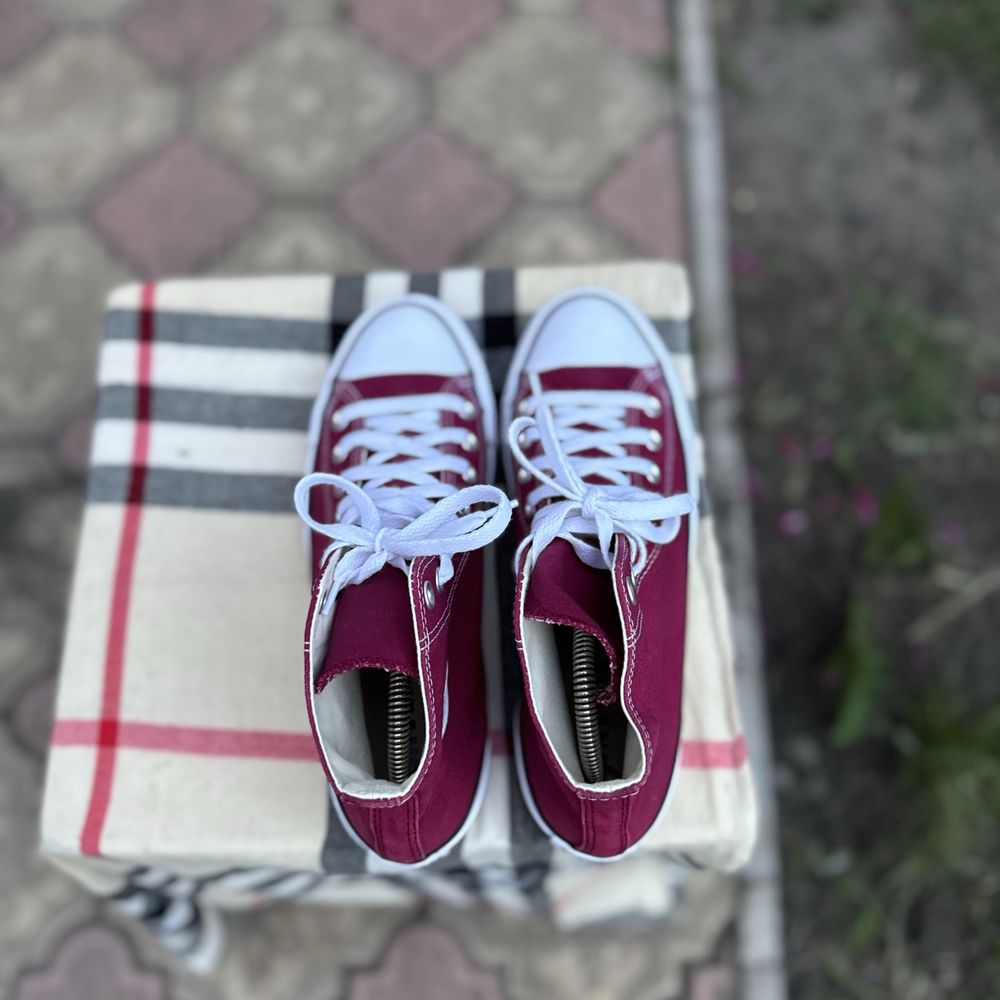 Кеды Converse Chuck Taylor All Star High Red, 41 размер, Оригинал,Кеди