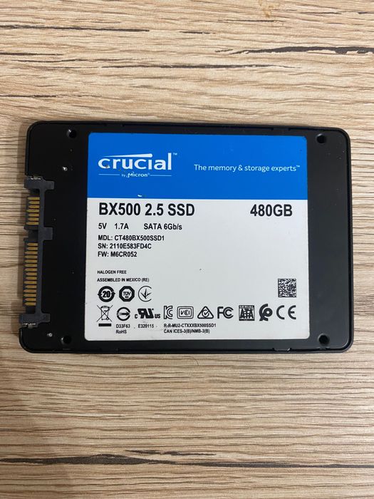 Dysk ssd 2.5 do laptopa 480GB