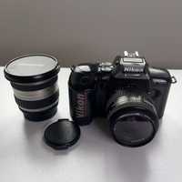 Nikon F400x (analógica) + lente Voigtlander